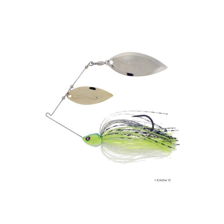 River2sea - Leurre Spinnerbait River2sea Bling Double Willow (15 G - I Know It) - Spinnerbait - Vert - Taille Unique - Decathlon