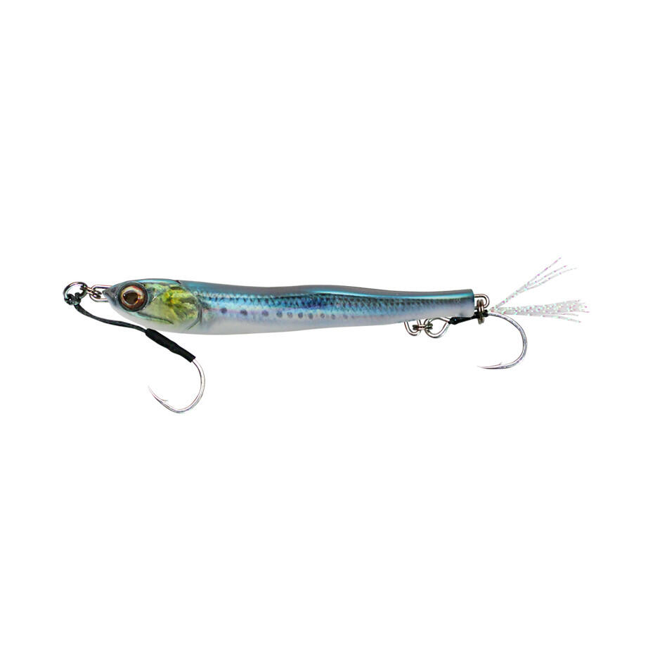 Little Jack - Jig Mer Little Jack Metal Adict 03 (30g - #01 - Laser Sardine) - Jig - Bleu - Taille Unique - Decathlon