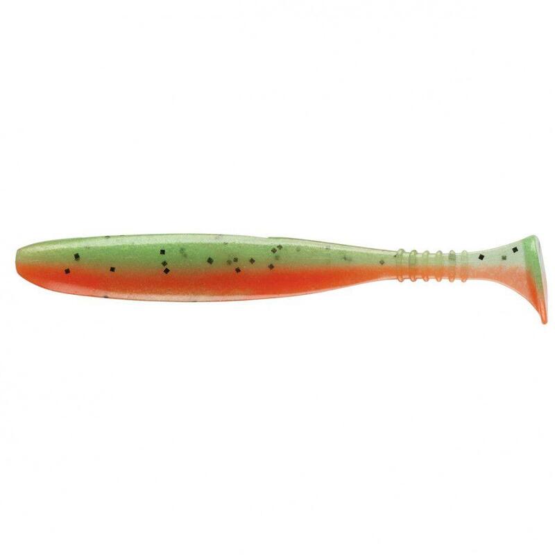 Leurre souple Daiwa tournament D'Fin 7,6cm (Hot Tomato)