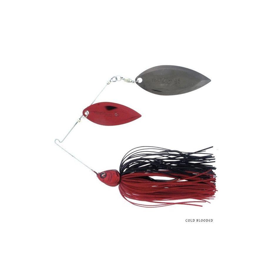 River2sea - Leurre Spinnerbait River2sea Bling Double Willow (10g - Cold Blooded) - Spinnerbait - Rouge - Taille Unique - Decathlon