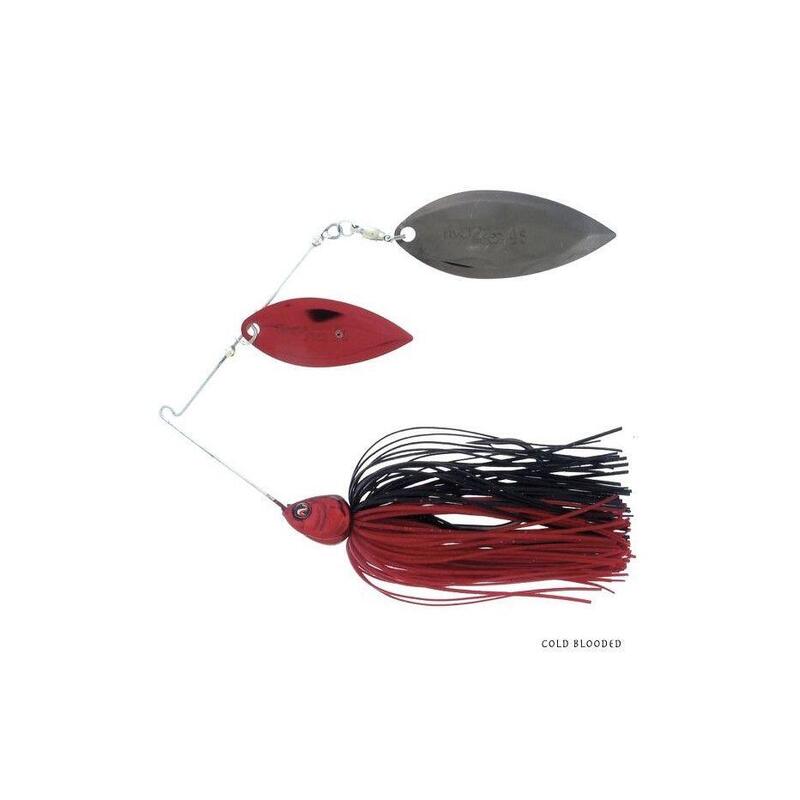 Leurre Spinnerbait River2Sea Bling Double Willow (15 g - Cold Blooded)