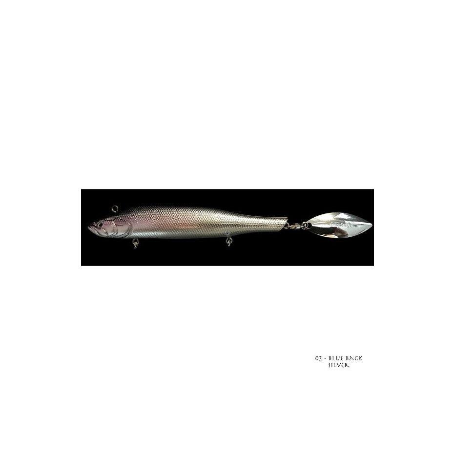 Babyface - Poisson Nageur Babyface Sm85 (03 - Blue Back Silver) - Poisson Nageur - Gris - Taille Unique - Decathlon
