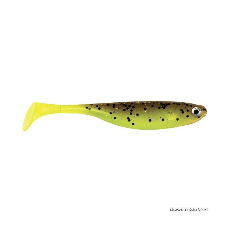 Leurre Souple Berkley Powerbait Sneakshad (5 cm - Brown Chartreuse)