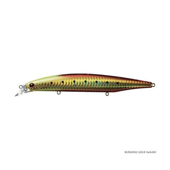 Poisson Nageur Daiwa Shoreline Shiner Z Vertice 140 (Burning Gold Iwashi)