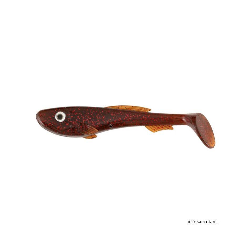 Abu Garcia - Leurre Souple Abu Garcia Beast Paddle Tail (17cm - Red Motoroil) - Leurre Souple - Rouge - Taille Unique - Decathlon