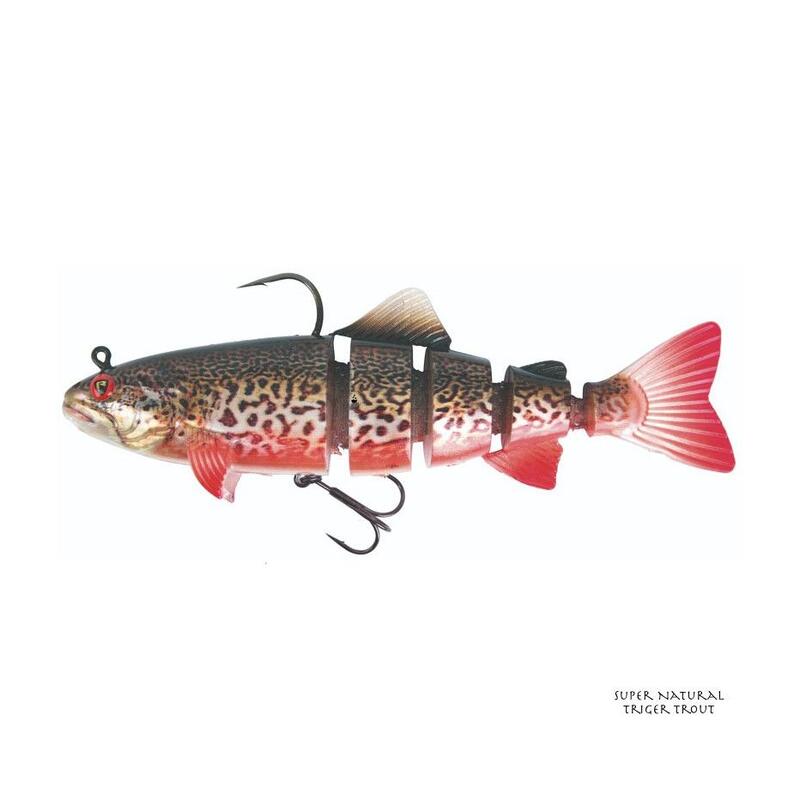 Leurre Souple Fox Rage Replicant Realistic Trout Jointed 14cm (SN Tiger Trout)