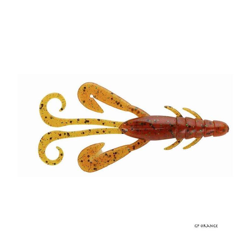 Leurre Souple Daiwa Prorex Craw 11,25cm (Green Pumpkin / Orange)