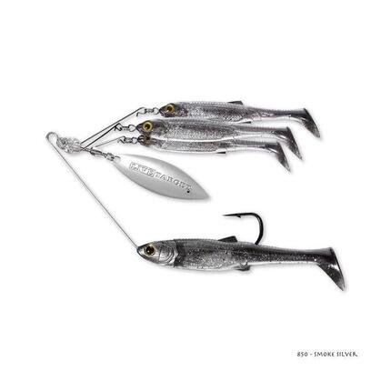 Spinnerbait Live Target Baitball Spinner Rig Medium 14g (Pearl White Silver)