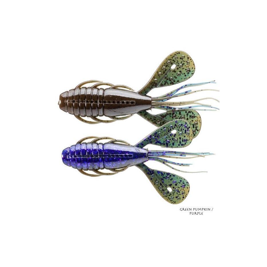 NALUCA DAIWA PROREX BOTH CRAW 7,5CM GREEN PUMPKIN/PURPLE