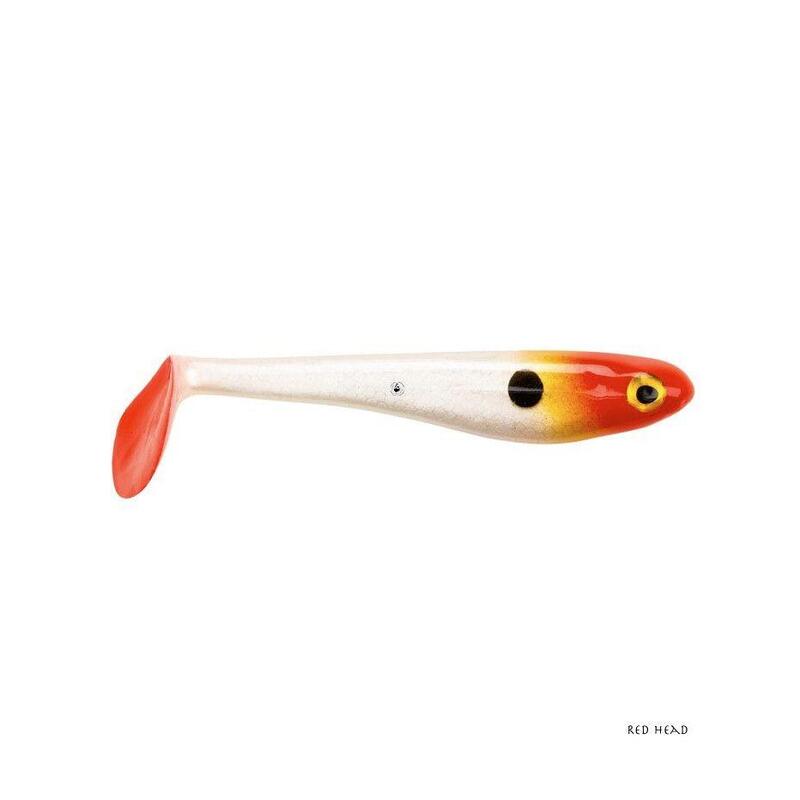 Leurre Souple Berkley Powerbait Hollow Belly Colors 2020 (12,5cm - Red Head)