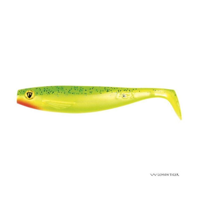 Leurre Souple Fox Rage Pro Shad Natural Classics II (14cm - Lemon Tiger UV)