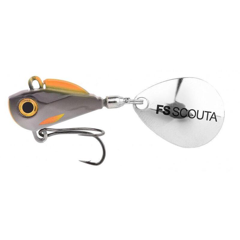 Tail Spinner Spro Freestyle Scouta Jig Spinner 10g (10g - 8 - Roach)