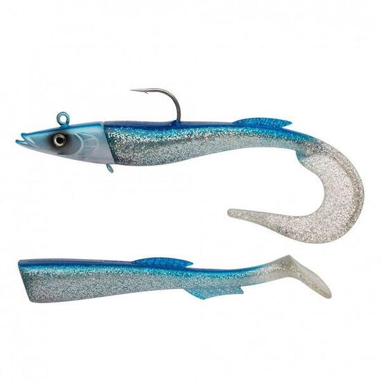 Leurre Souple Berkley Powerbait Power Sandeel 17cm (Metallic Blue)