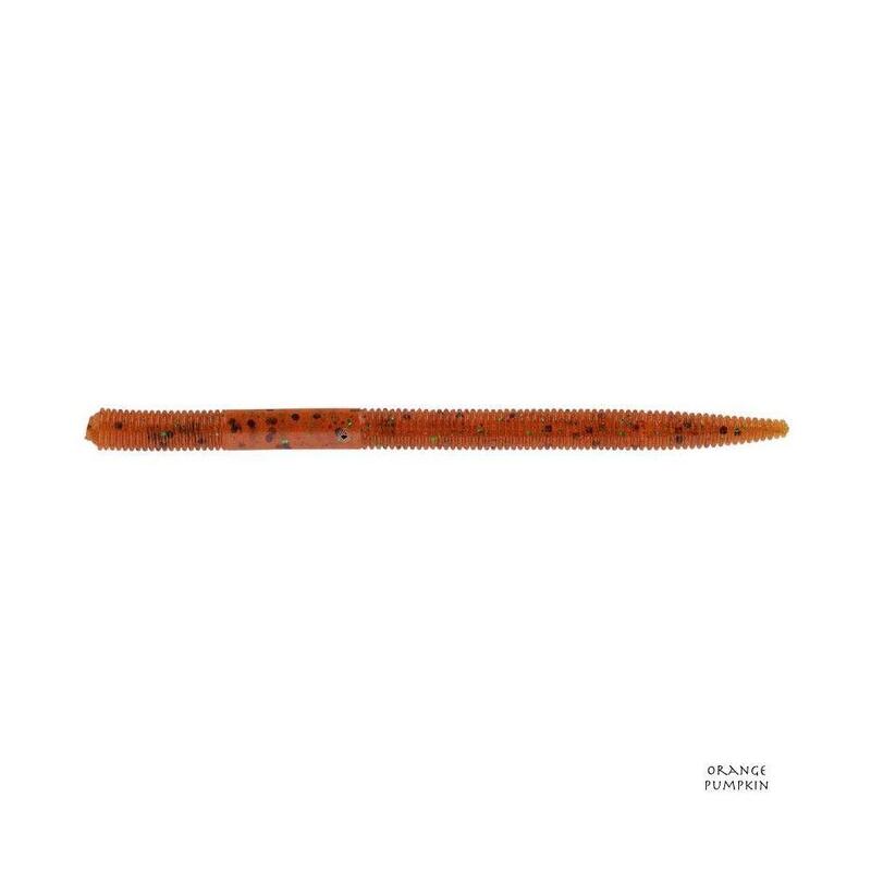 Leurre Souple Daiwa Prorex Skinny Worm 10cm (Orange Pumpkin)