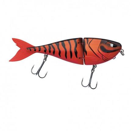 Poisson Nageur Berkley Zilla Jointed Glider 180 (Red Tiger)