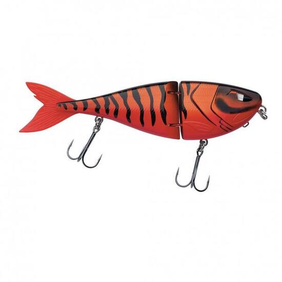 Poisson Nageur Berkley Zilla Jointed Glider 180 (Red Tiger)