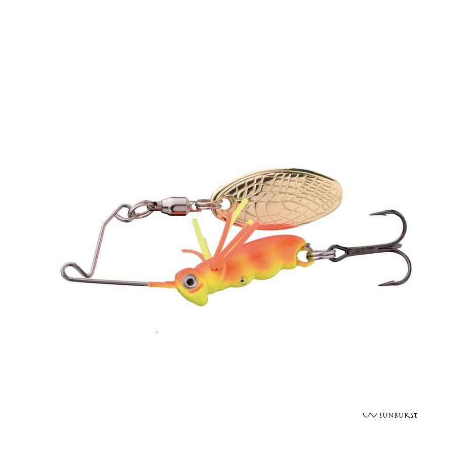 Spro - Leurre Spro Larva Micro Spinnerbait 7g (uv Sunburst) - Spinnerbait - Orange - Taille Unique - Decathlon