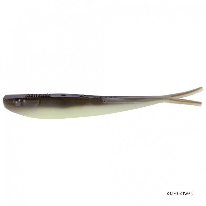 Leurre Souple Quantum Mann's Q-Fish 13cm (Olive Green)