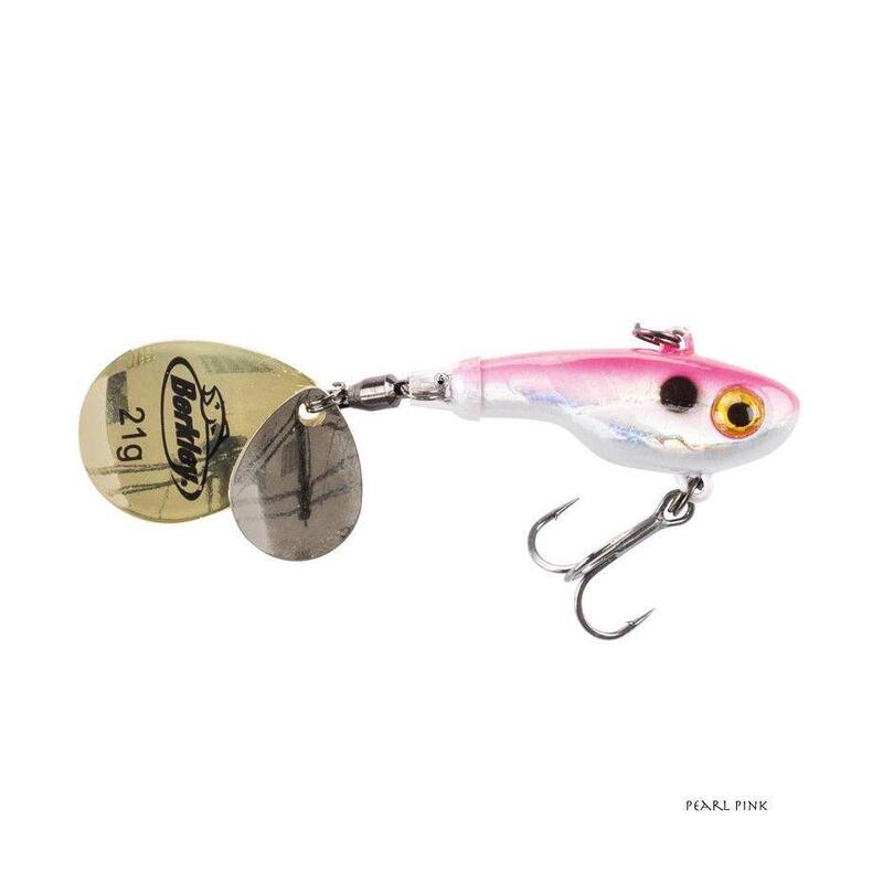 Tail Spinner Berkley Pulse Spintail (9g - Pearl Pink)