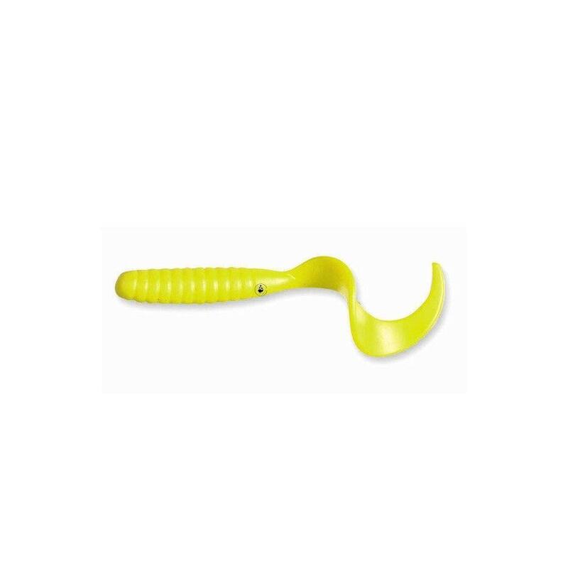 Leurre Souple Delalande King 6cm (jaune fluo)