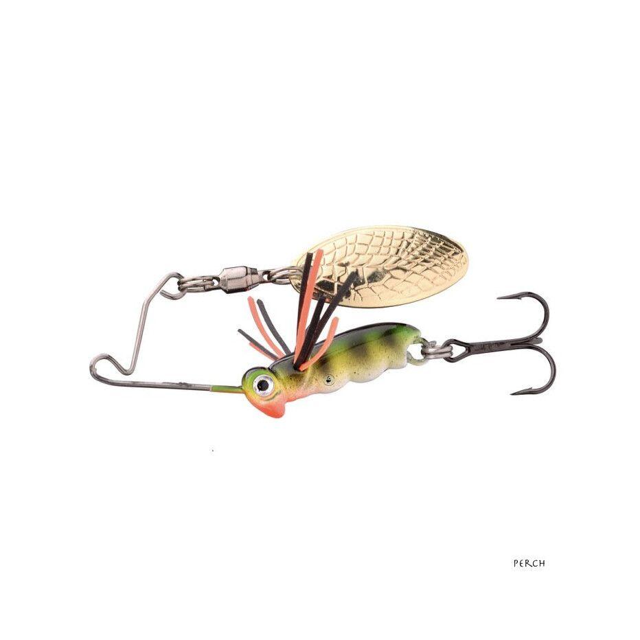 Spro - Leurre Spro Larva Micro Spinnerbait 7g (perch) - Spinnerbait - Marron - Taille Unique - Decathlon