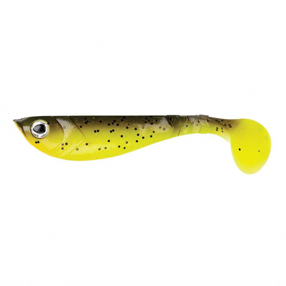 Señuelo Berkley Pulse Shad Soft 11cm (Marrón Chartreuse) 2/5