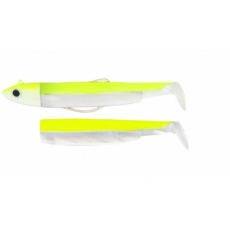 Combo Fiiish Black Minnow 120 Offshore (Jaune Fluo)