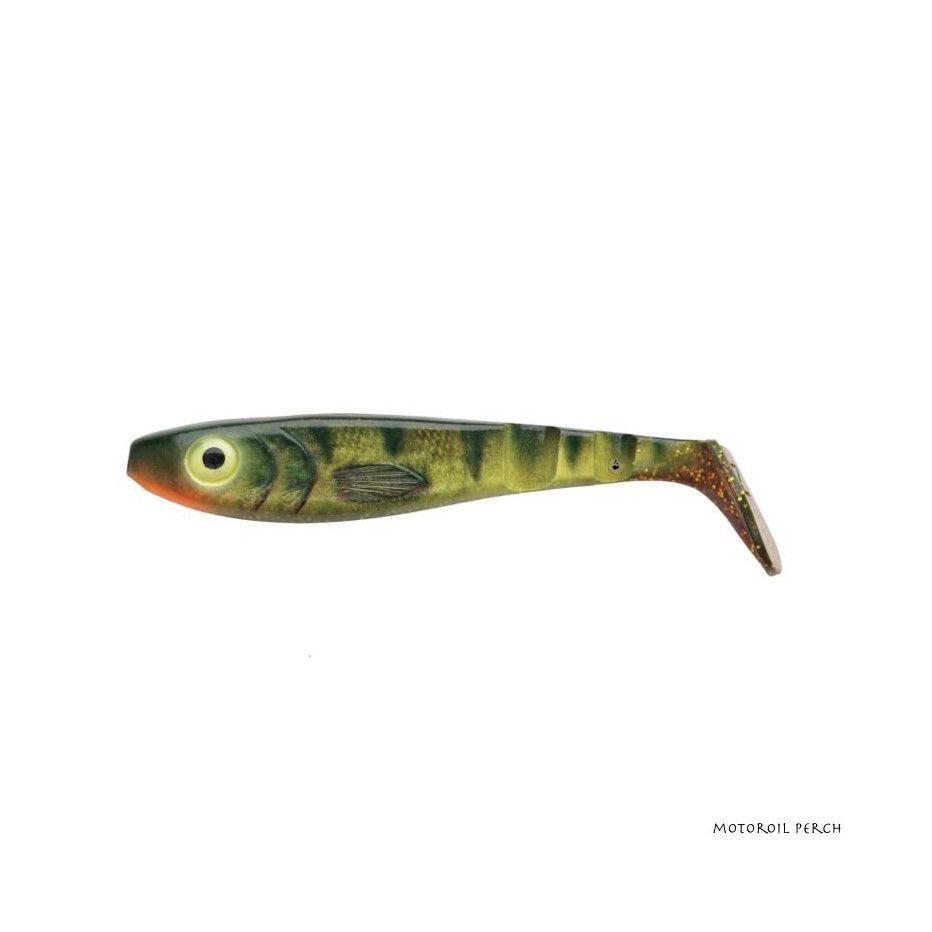 Abu Garcia - Leurre Souple Abu Garcia Svartzonker Mcpike Real Series (25cm - Motoroil Perch) - Leurre Souple - Noir - Taille Unique - Decathlon