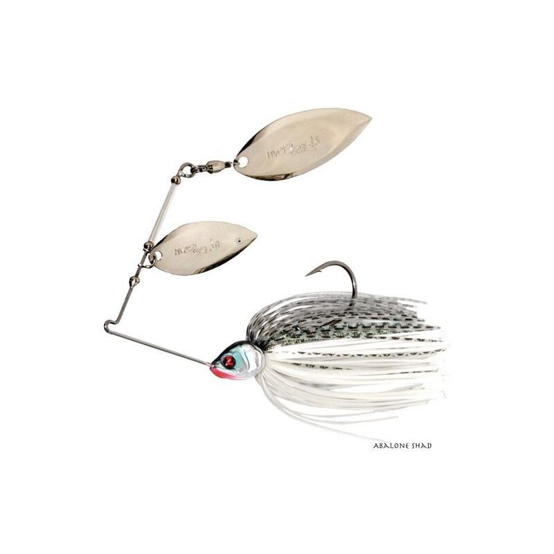 Leurre Spinnerbait River2Sea Bling Double Willow (15 g - Abalone Shad ...