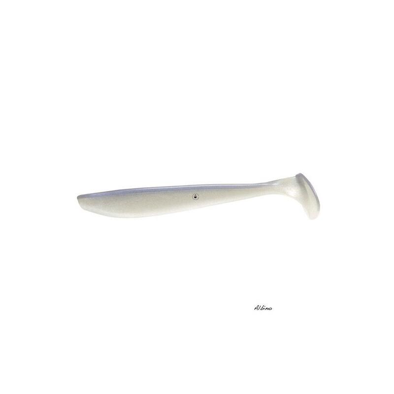 Leurre Souple Zoom Boot Tail Fluke 10cm (Albino)