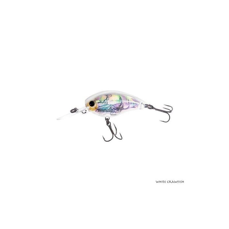 Poisson Nageur Yo-Zuri 3DR Mid Crank (5 cm - White Crawfish)
