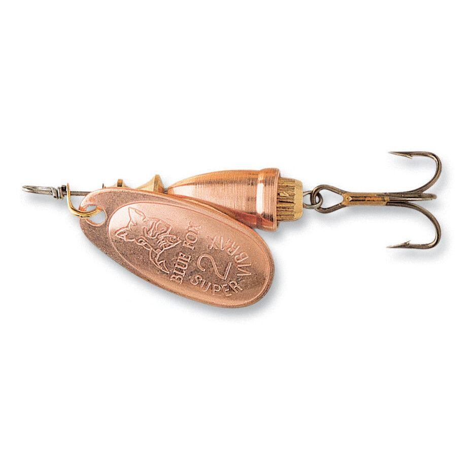 Cuiller tournante Blue Fox Vibrax Original Cuivre (3 - 8g) 1/1