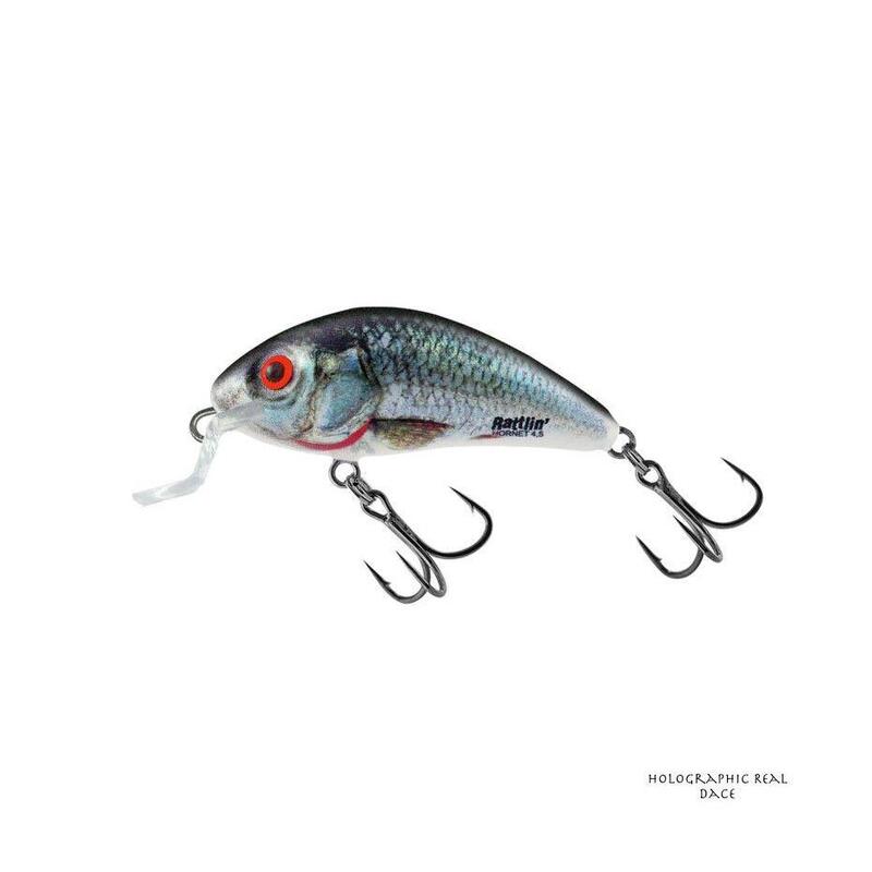 Poisson Nageur Salmo Rattlin Hornet Shallow 3,5cm (HRD- Holographic Real Dace)