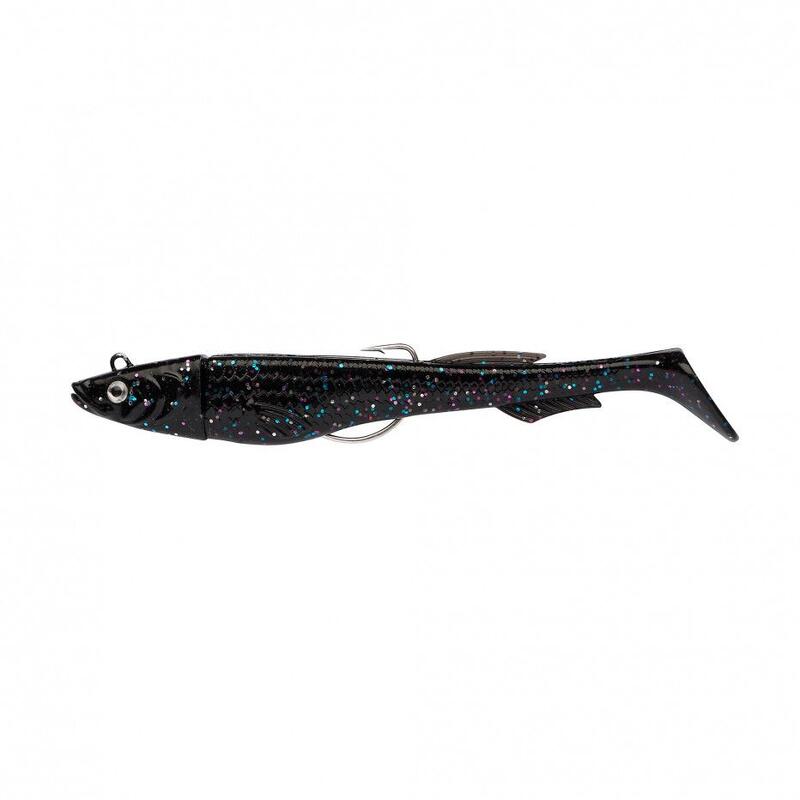 Leurre Souple Berkley Powerbait Power Sardine 15cm (Black Night Sky)
