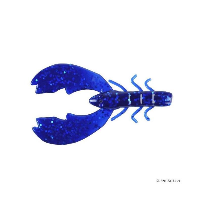 Leurre Souple Berkley Powerbait Chigger Craw (10cm - Sapphire Blue)