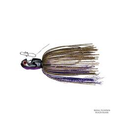 Leurre Chatterbait Booyah Melee (14g - Royal Pumpkin Black Blade)
