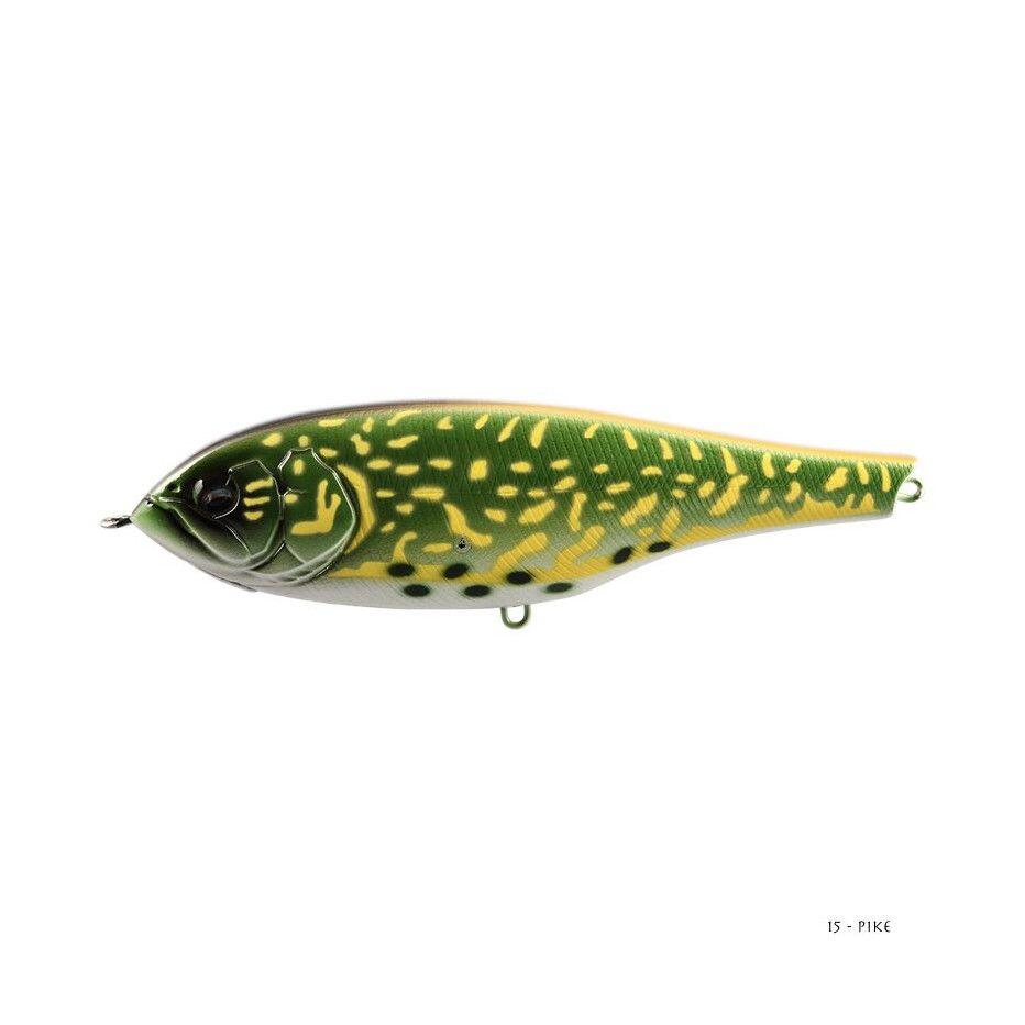 Babyface - Jerkbait Babyface Jb150-s Couleur :pike - Poisson Nageur - Vert - Taille Unique - Decathlon