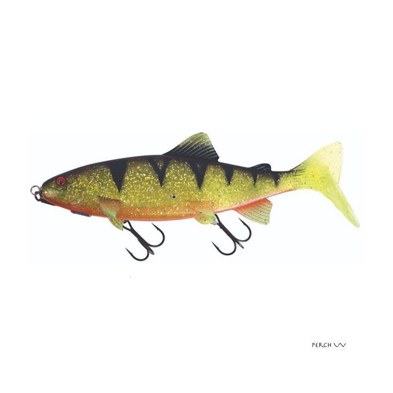 Leurre Souple Fox Rage Realistic Replicant Trout Shallow (23cm - Perch UV)