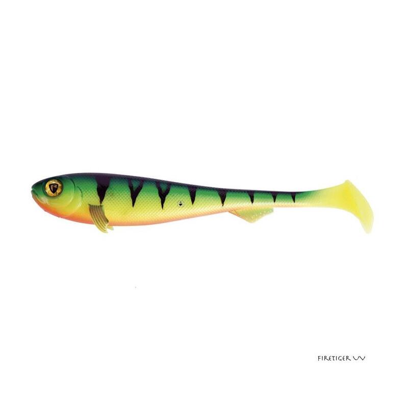 Señuelo suave Fox Rage Super Slick Shad UV