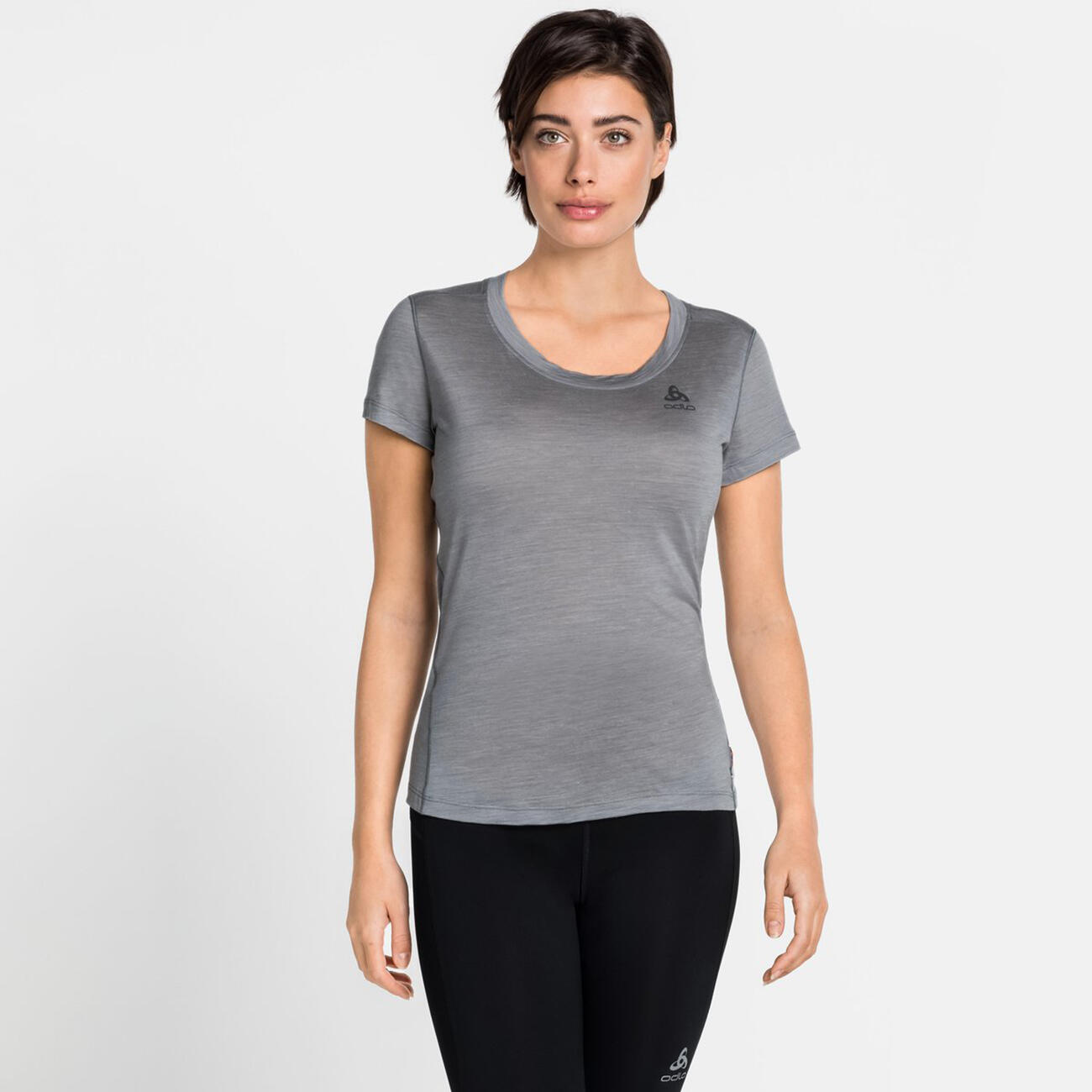 BL TOP Crew neck s/s MERINO 130 4/5