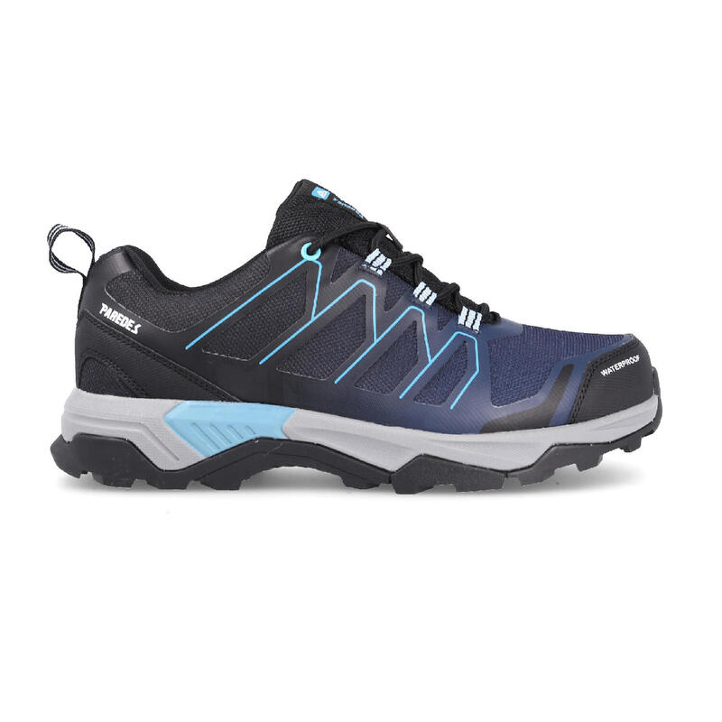 Zapatilla trekking con cordones hombre waterproof Arroyo azul