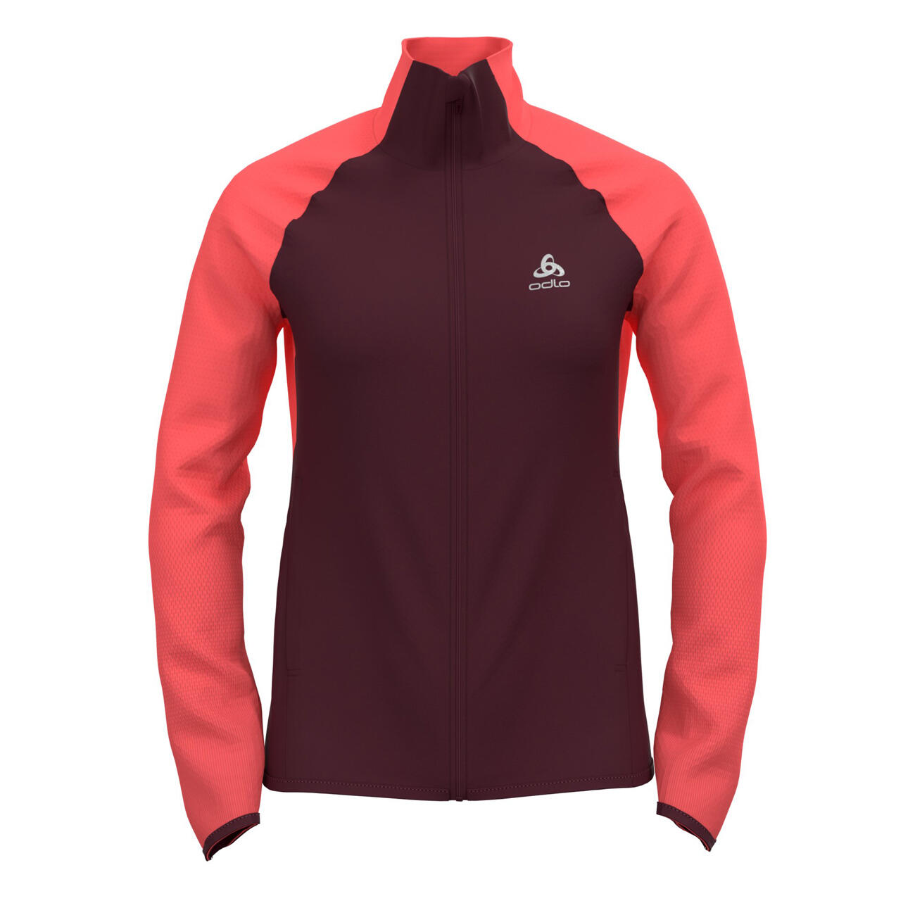 Odlo - Veste De Sport Odlo Jacket Zeroweight Warm Hybrid - Manteau - Rose - 42 M/l - Decathlon