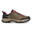 Zapatilla trekking con cordones mujer Sallent marron