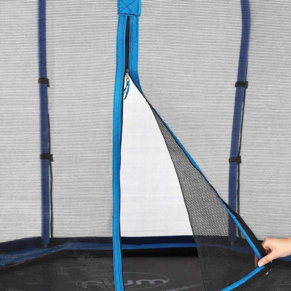 Green & Blue Junior Jumper Trampoline & Enclosure - 7ft 3/5