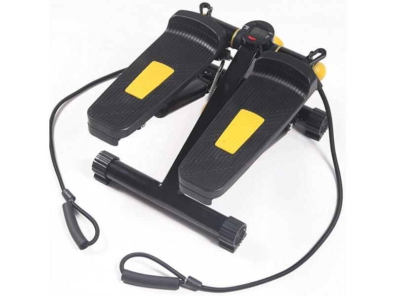 Stepper FitTronic S110, afisaj, corzi elastice pentru antrenamentul bratelor