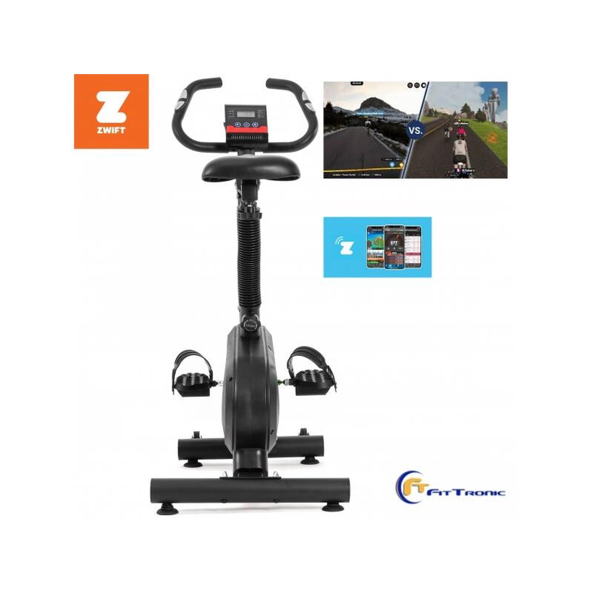 Bicicleta magnetica FitTronic MB3000, Kinomap, Zwift si z-sport