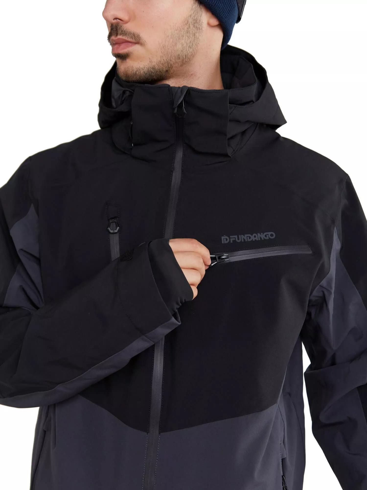 Skijacke Telluride Jacket Herren - Schwarz 3/4
