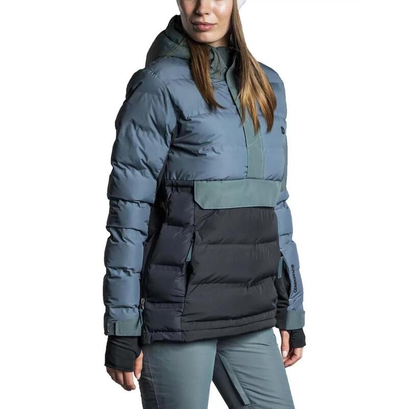 Skijacke EVERETT Padded Anorak Damen - oliv