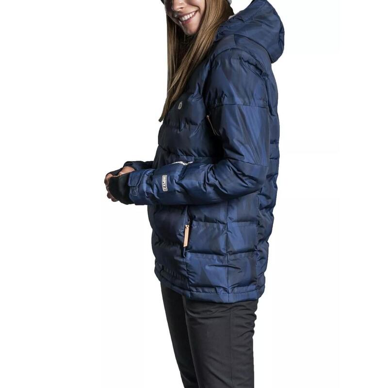 Kurtka narciarska EVERETT Padded Anorak - granatowa