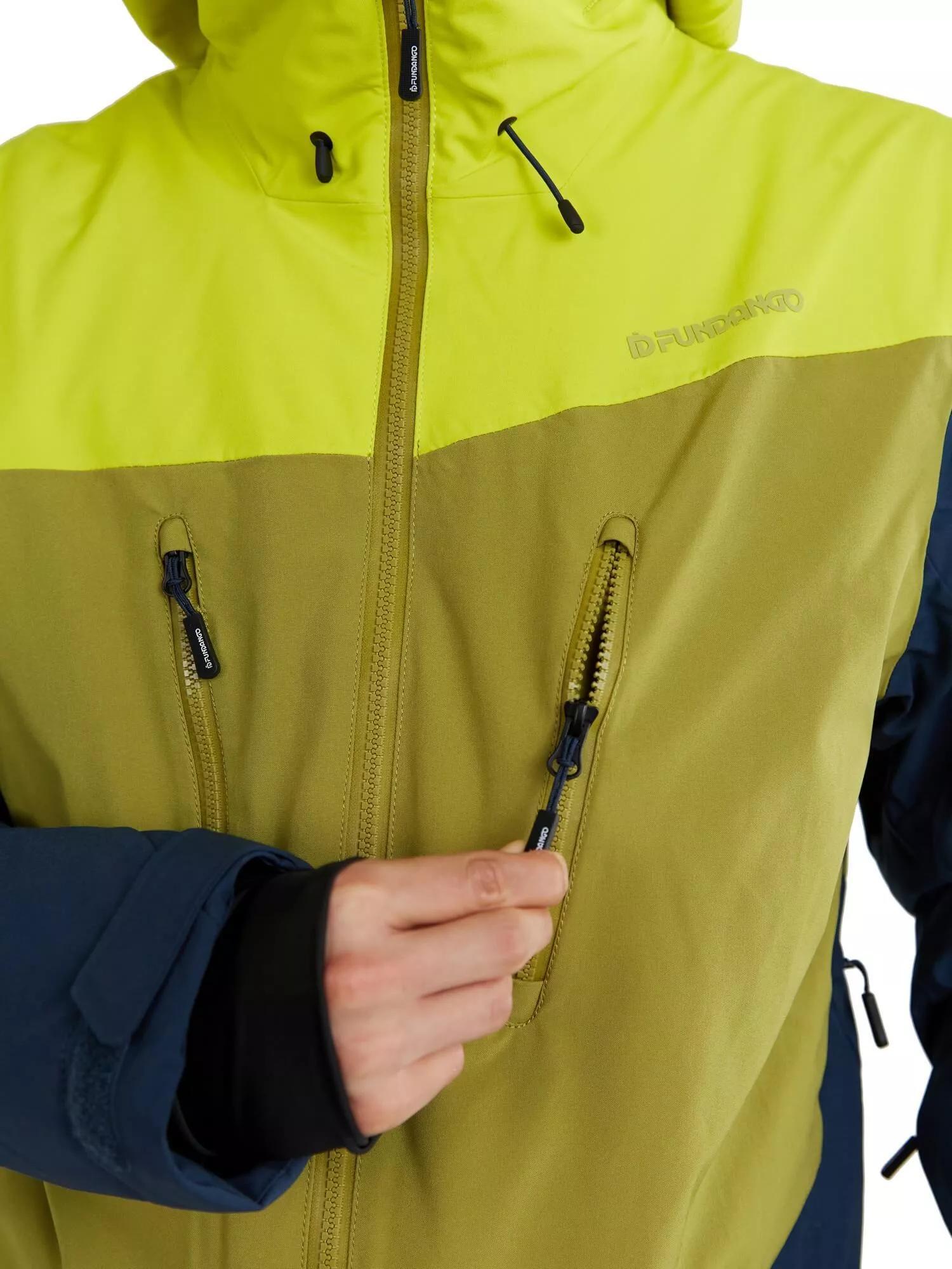Skijacke Privet Jacket Herren - gelb 4/7
